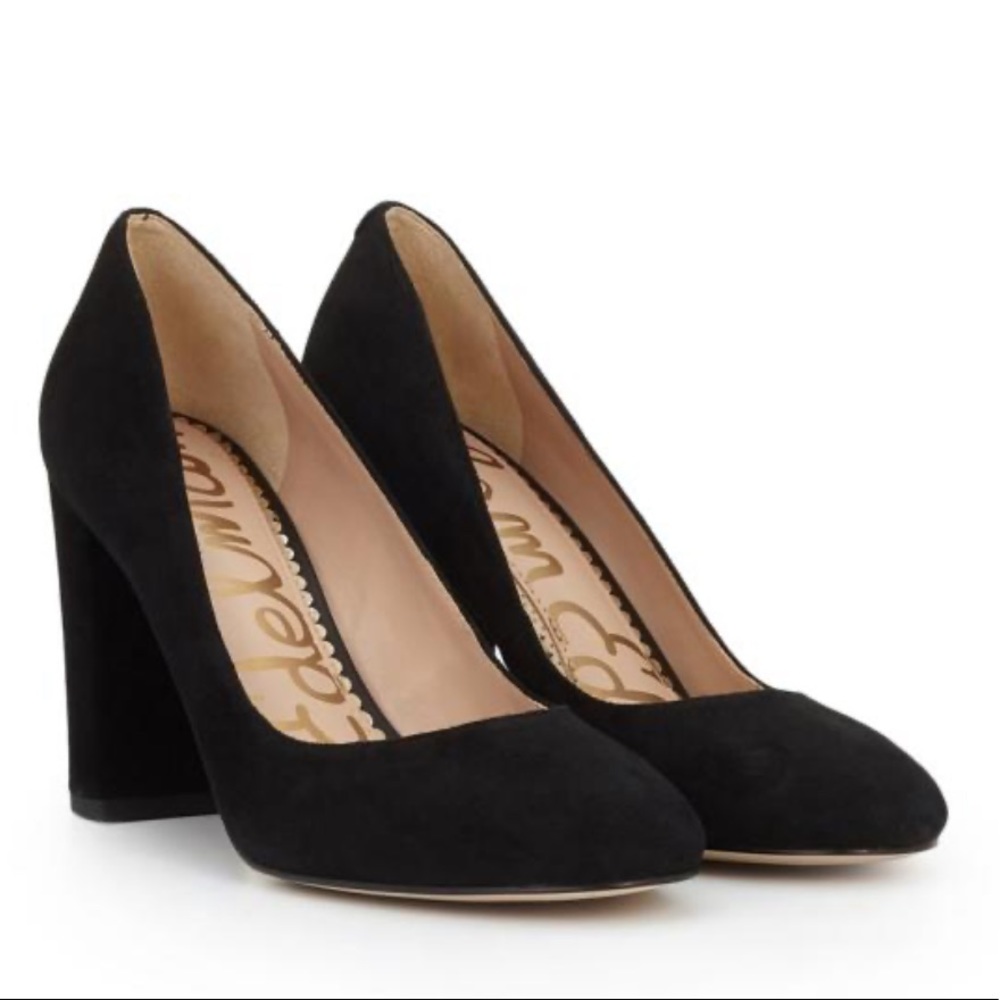 Sam Edelman Suede Block Heels